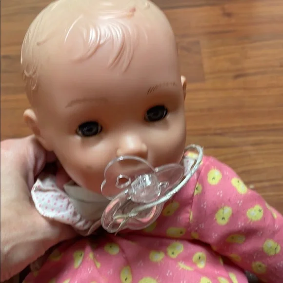 Charming Pink Doll Trio with Accessories - Picture 5 of 7